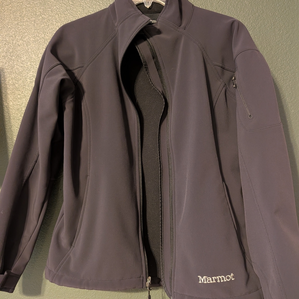 Marmot Black Softshell Jacket